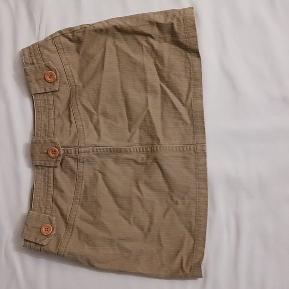 EDC BY ESPRIT BEIGE CORDUROY SKIRT - Picture 5 of 7